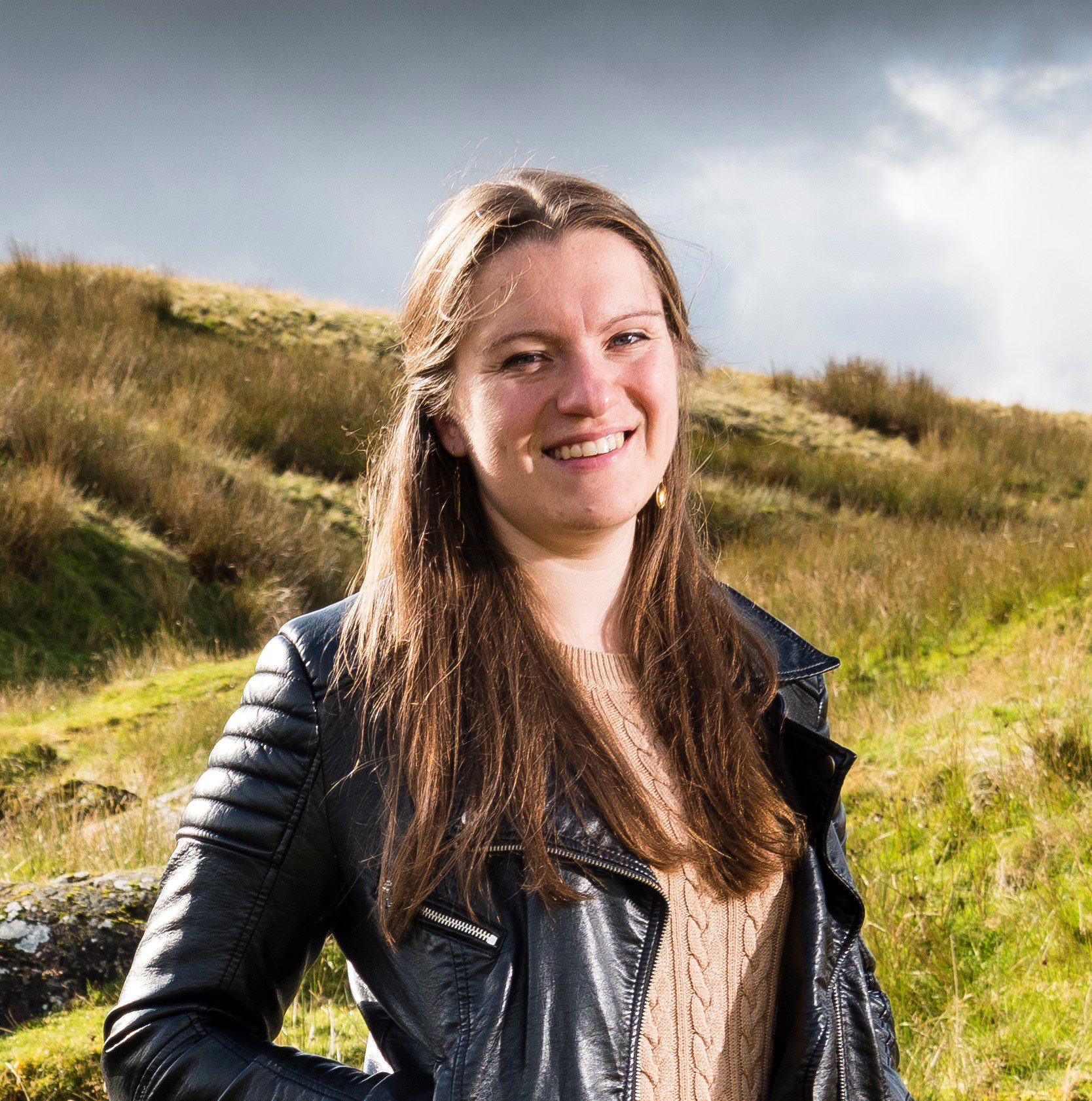 Poet Katie Hale photographed near her home at Keld, near Shap